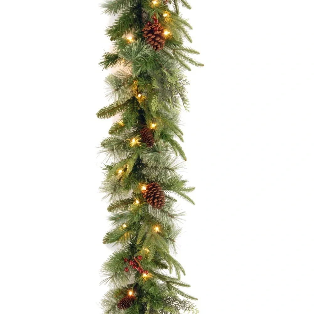 National Tree Company Colonial Garland LED